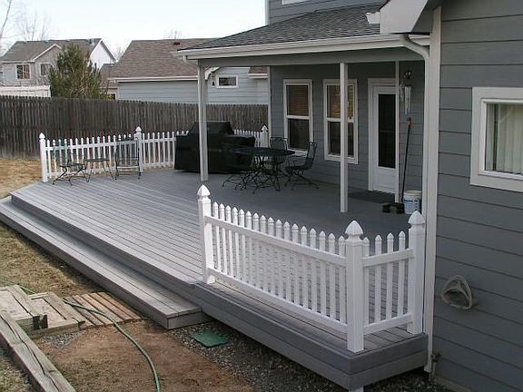 Back deck (Trex)