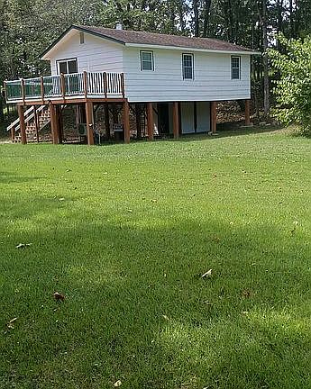 Home - northeast lot corner