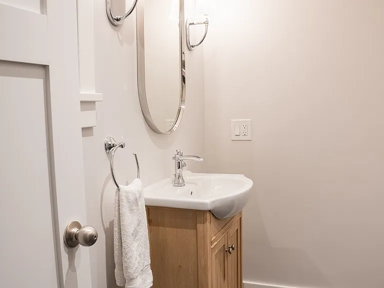 Half Bath & Laundry Room