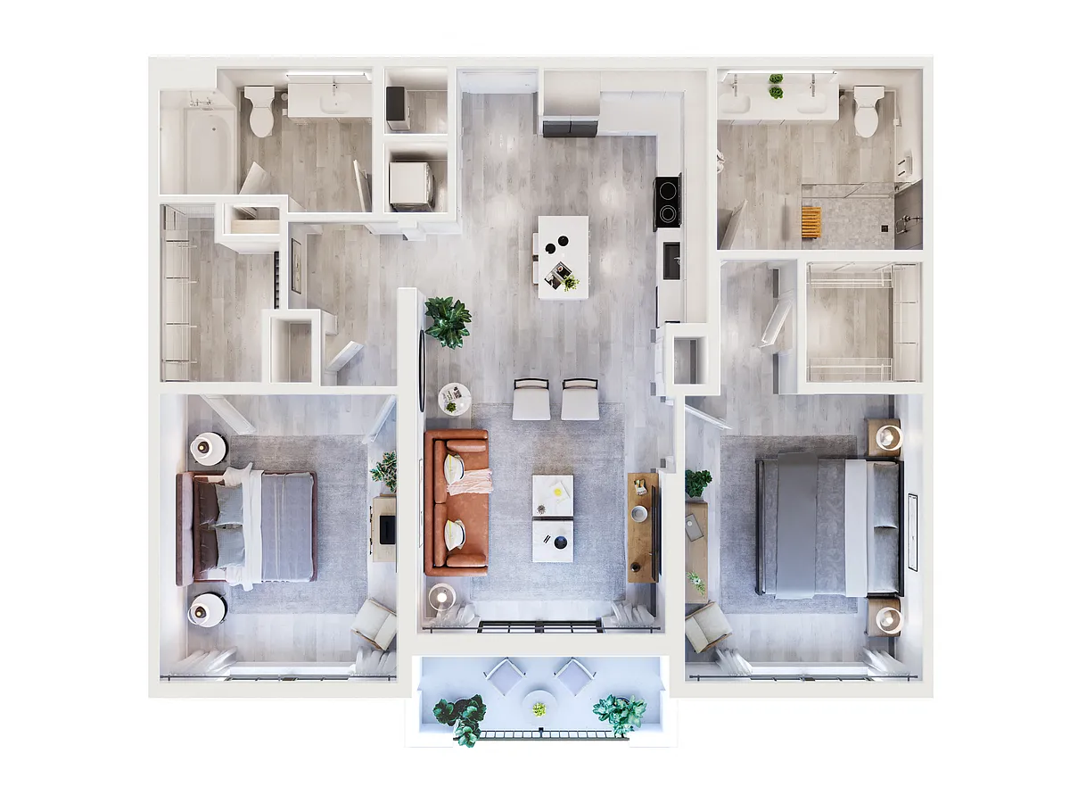 Floor plan B2