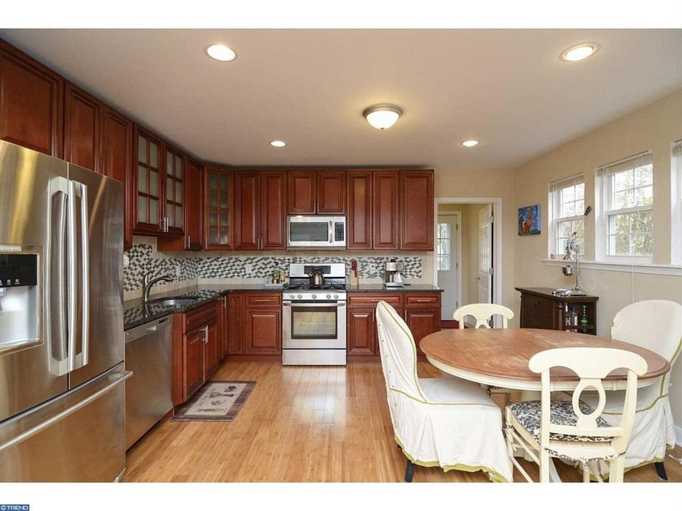 View of kitchen from family room
