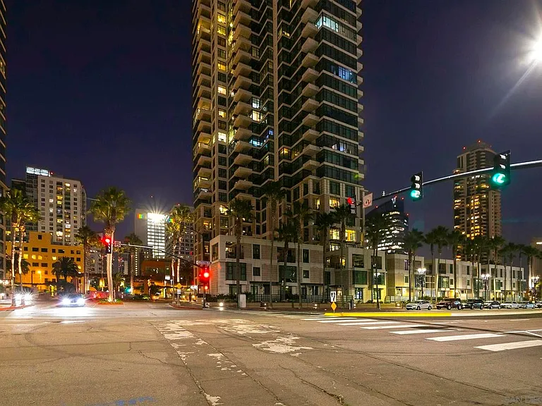 Building at night