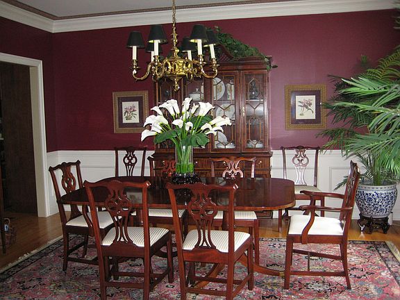 large, elegant formal dining