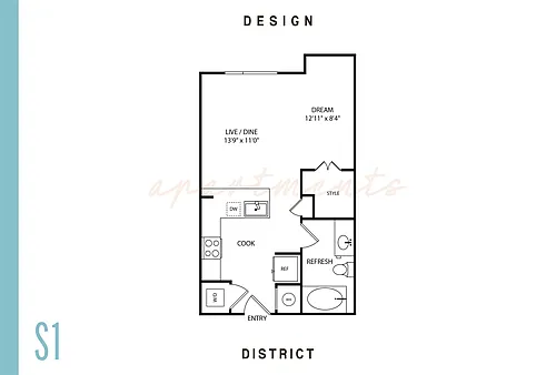 Floor plan S1
