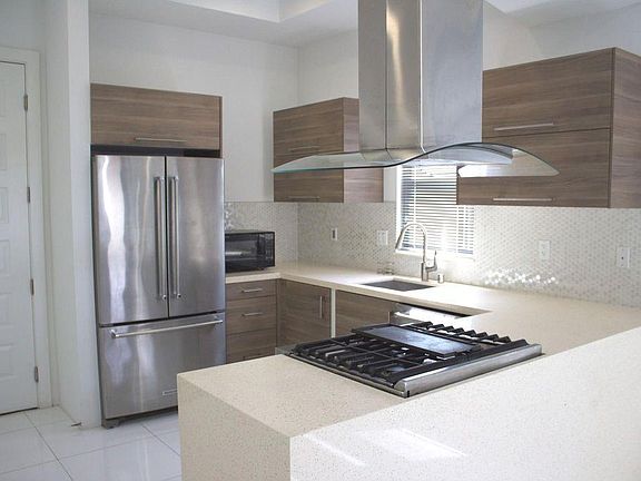 Kitchen with high end appliances