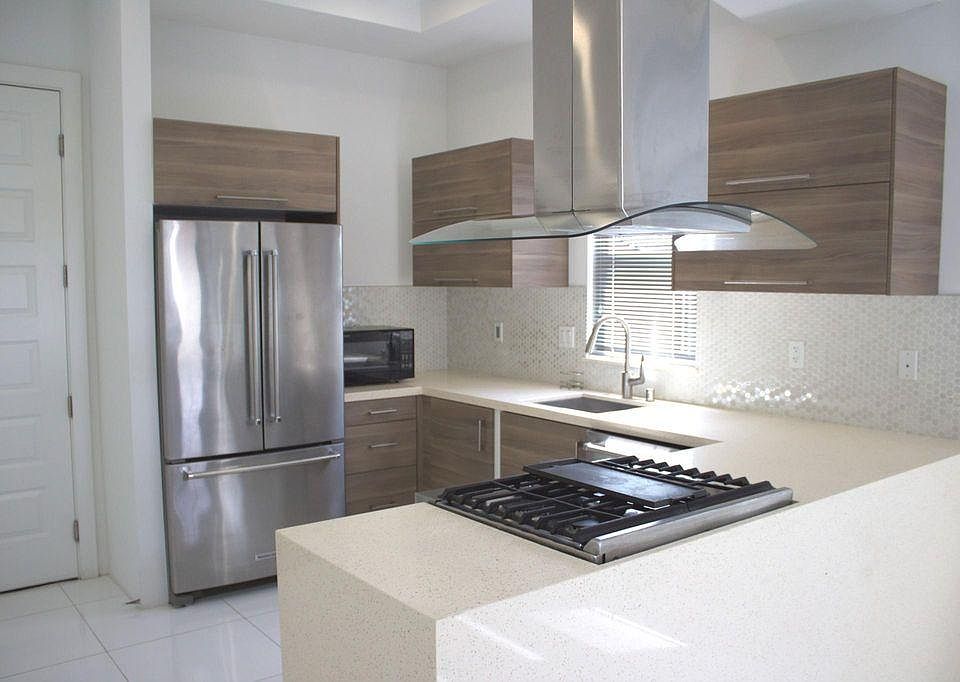 Kitchen with high end appliances