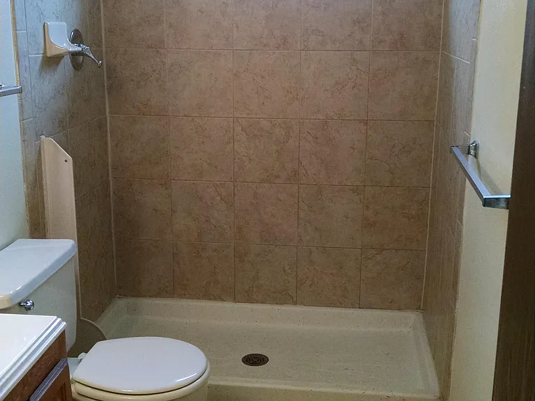 downstairs 3/4 bathroom
