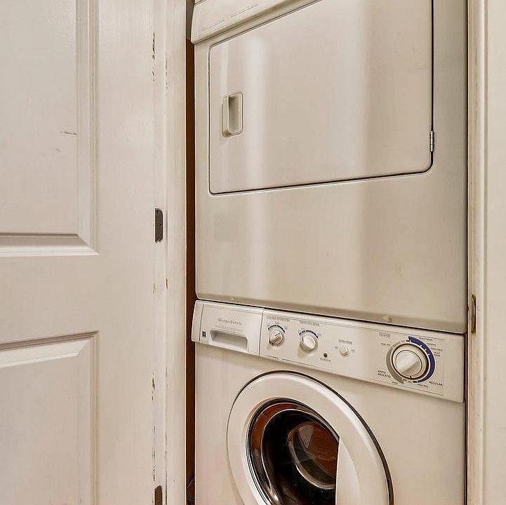 In-unit washer and dryer