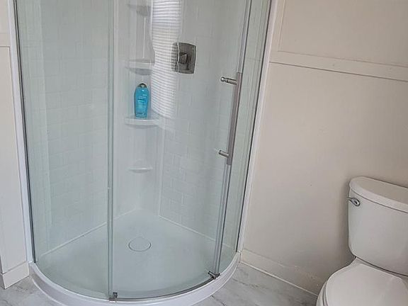 Renovated bathroom with Shower