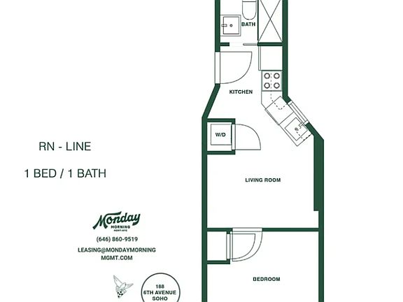 2nd image of 188 6th Ave APT 2RN