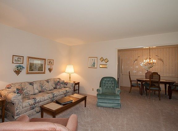Formal living opens to formal dining