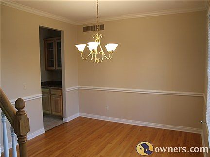 Formal dining area