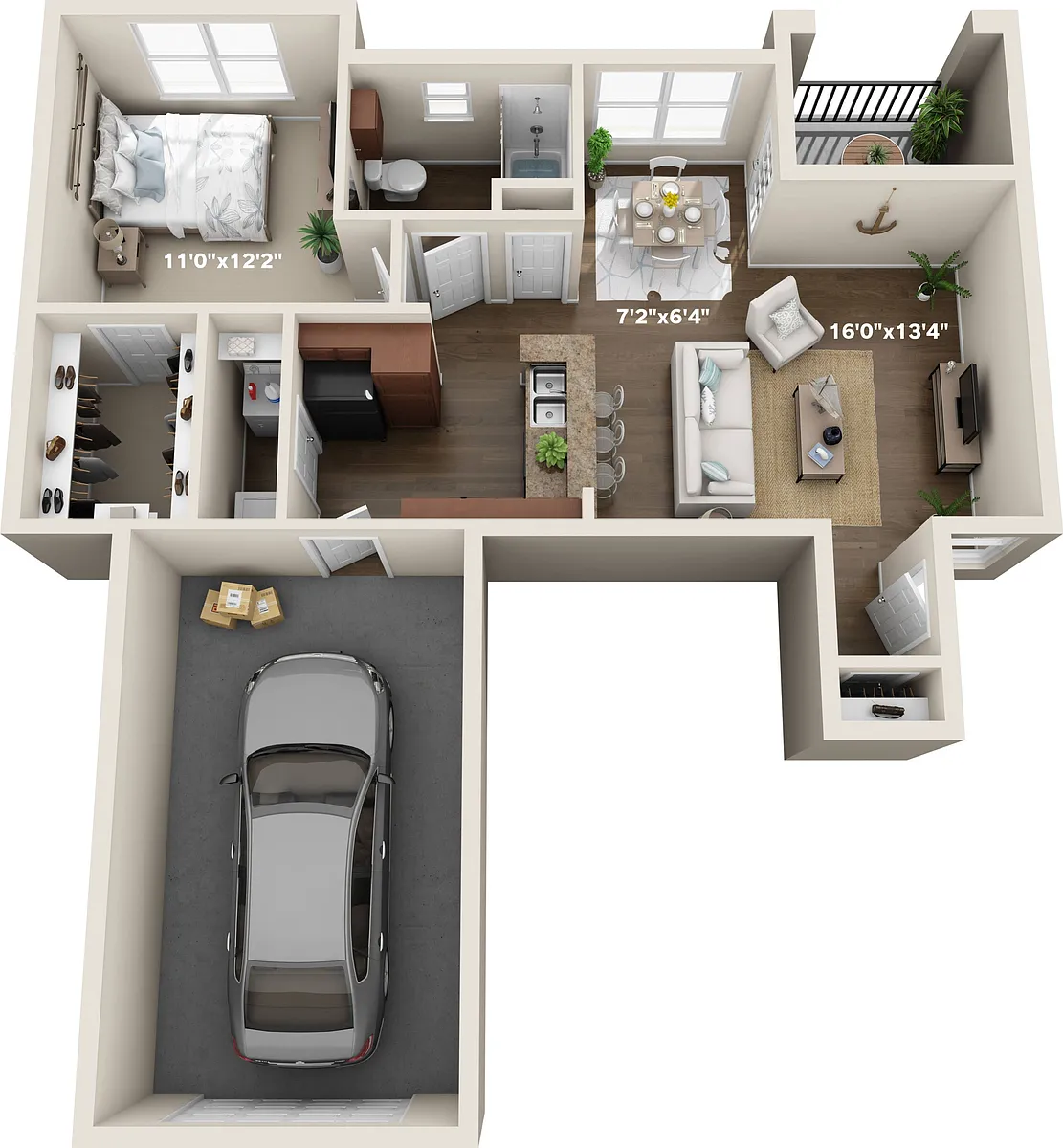 Floor plan Axis 1