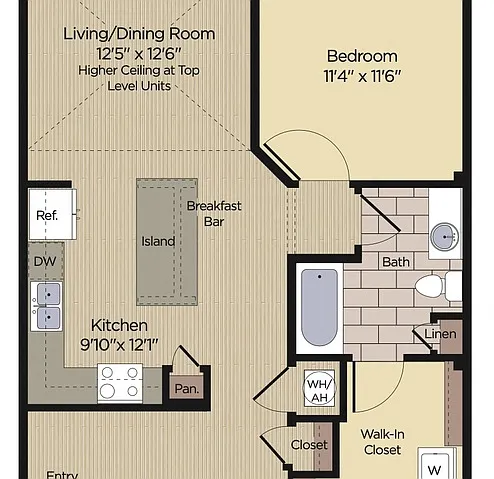 Floor plan Childress w/Desk