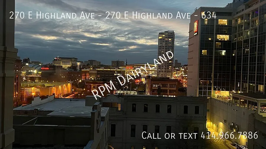 Photo 2 of 148 - 270 E Highland Ave #634 - Milwaukee, WI Building Photo - 270 E Highland Ave #634