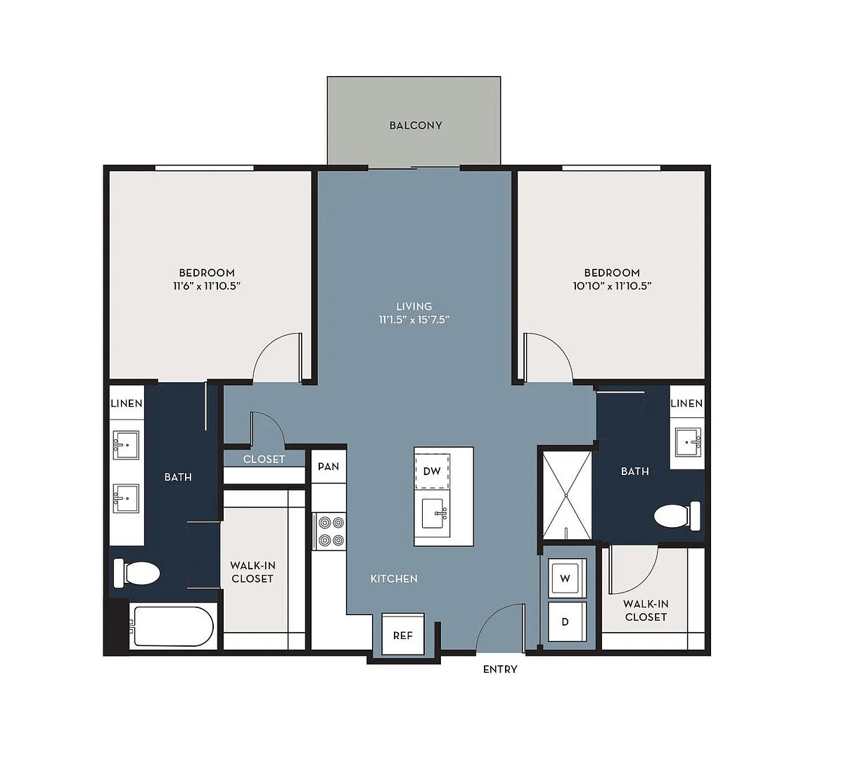 Floor plan B1