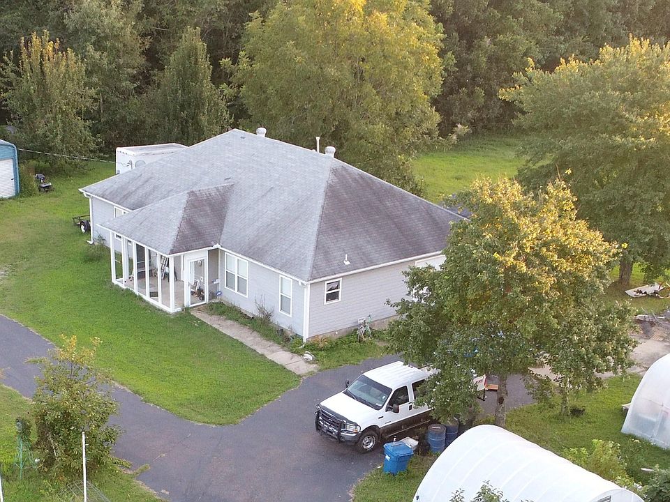 Drone air view of property.