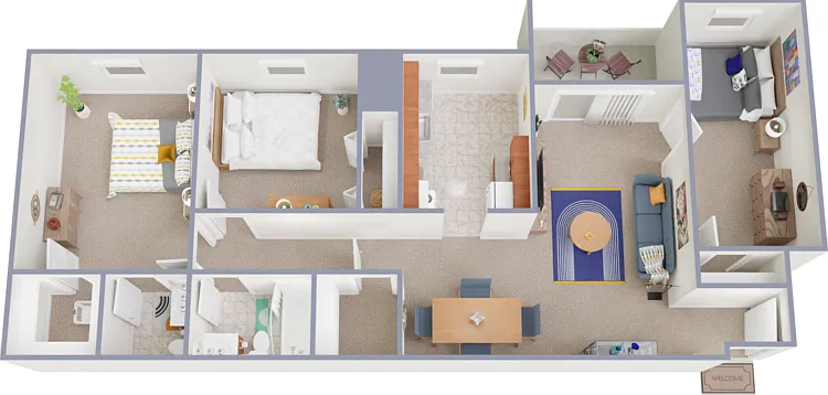 Preston Floorplan Diagram