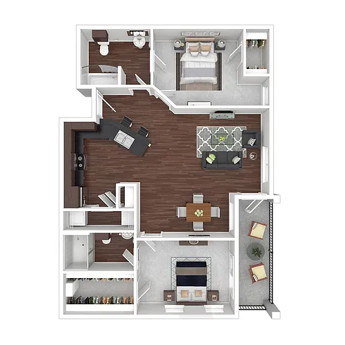 Floor plan B1