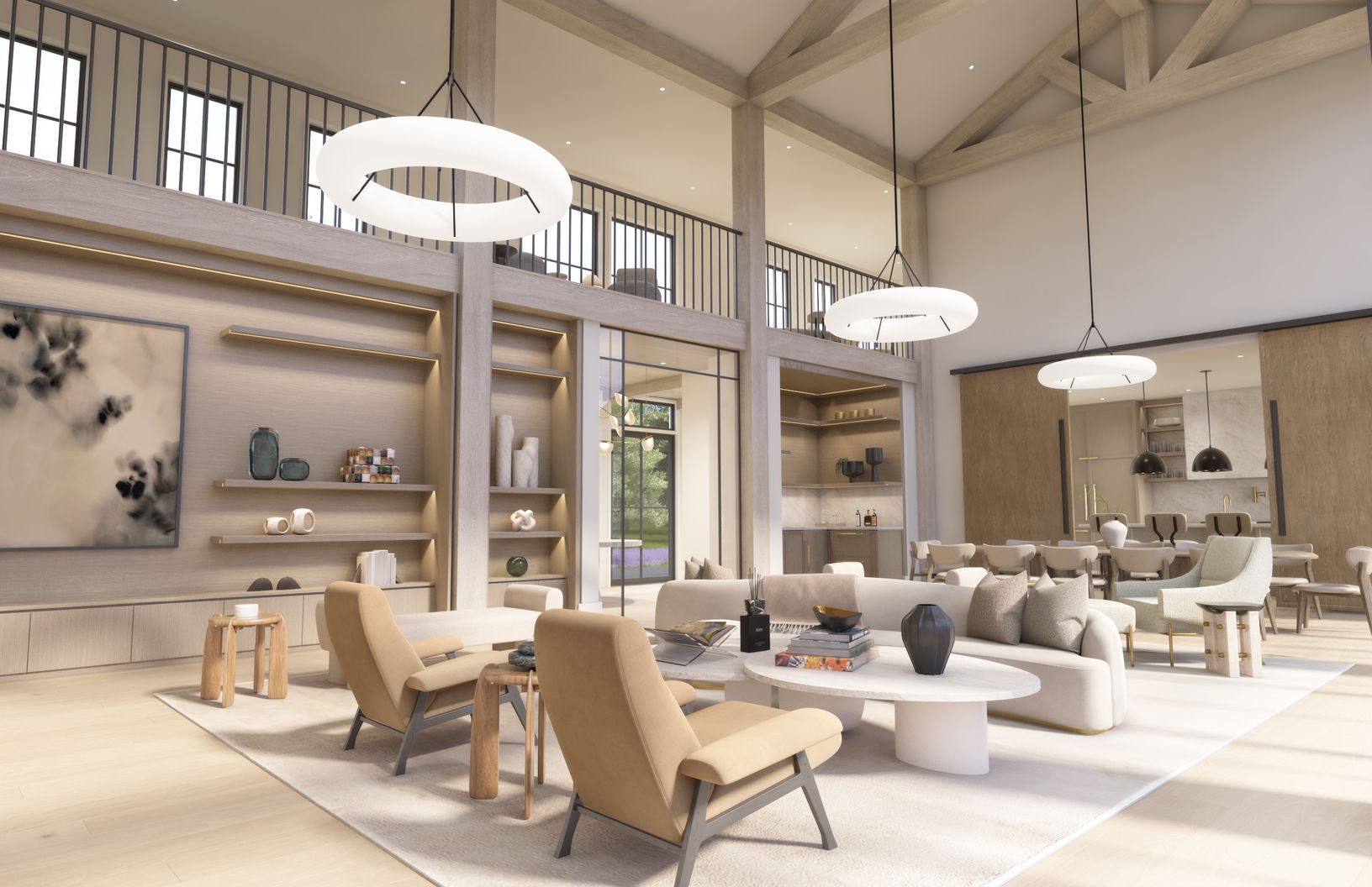  The Gallery overlooks the entire estate