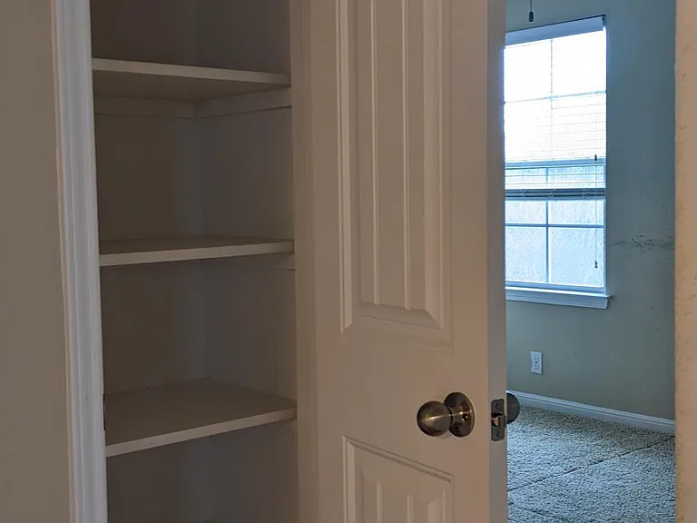 Closet between bedroom 2 and 3