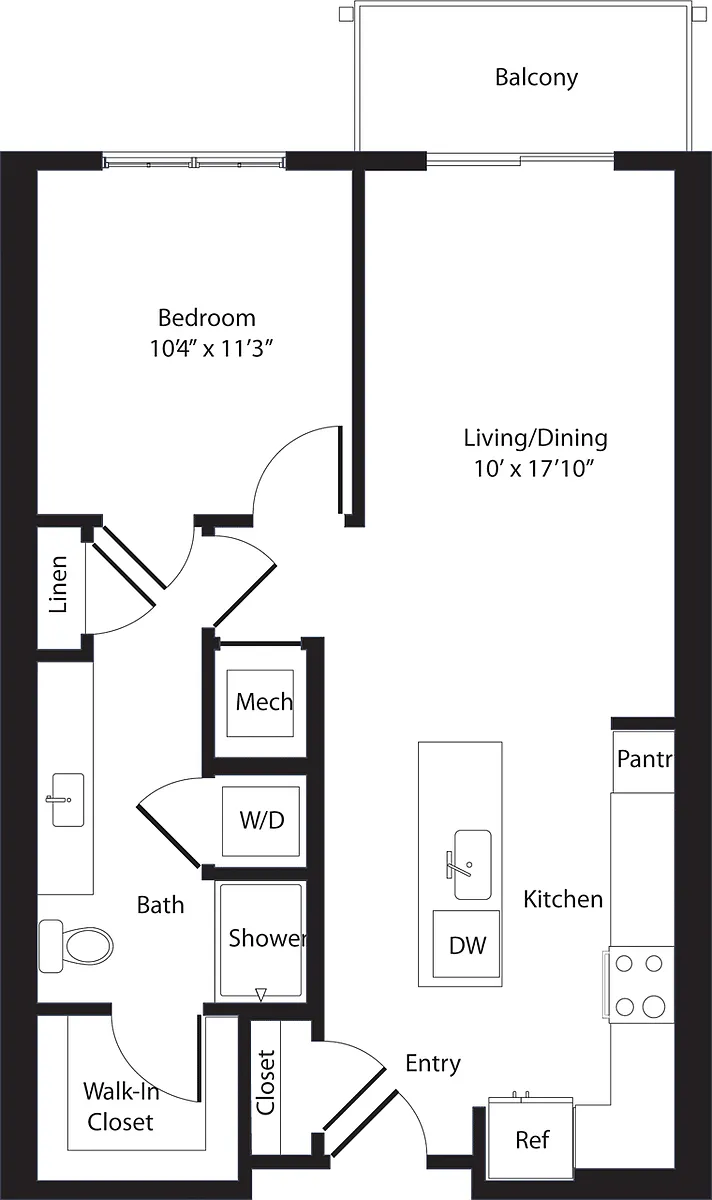 Floor plan Margarita