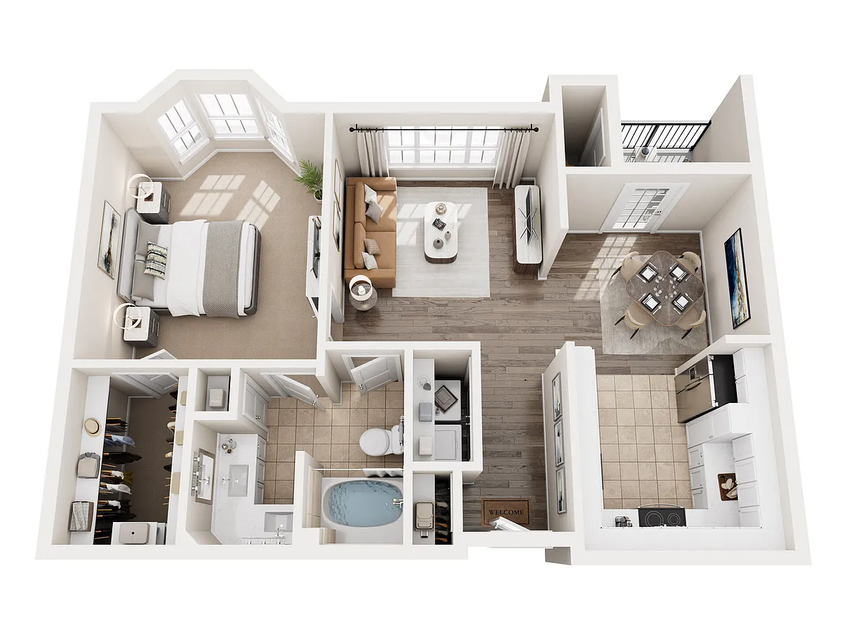 Floor plan C