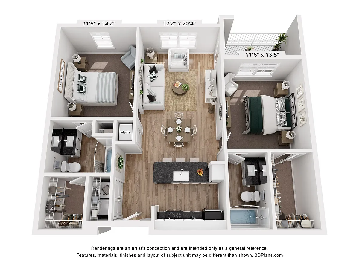 Floor plan The Pinnacle