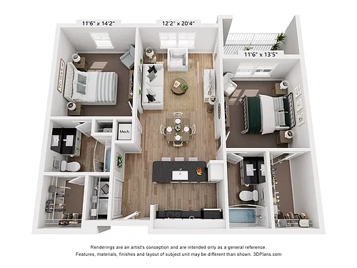 Floor plan The Pinnacle