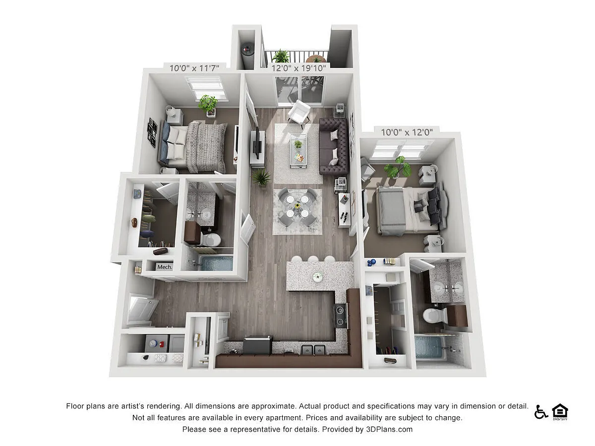 Floor plan B1 - 60