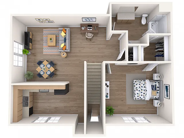 Floor plan Water Lily