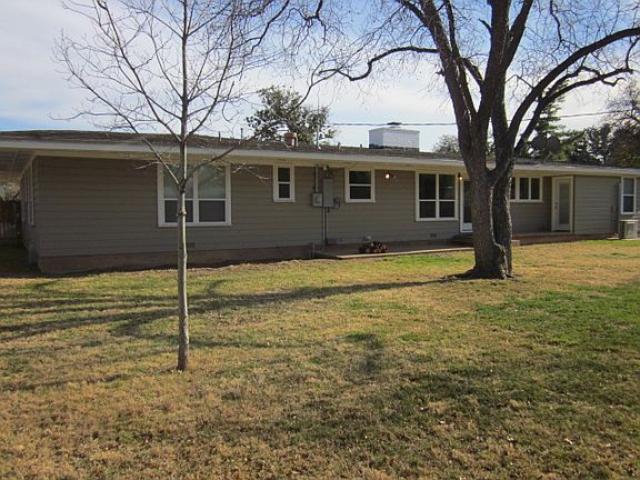 Large back yard