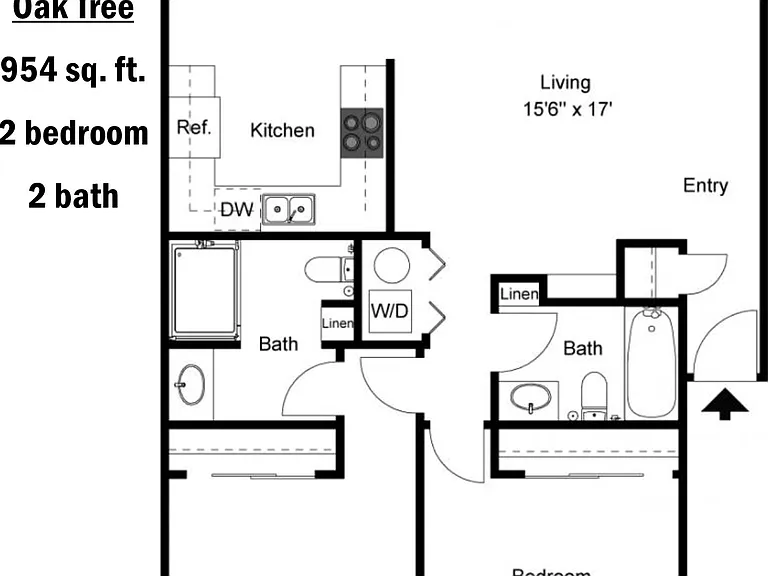 Oak Tree Apartments — Photo 57