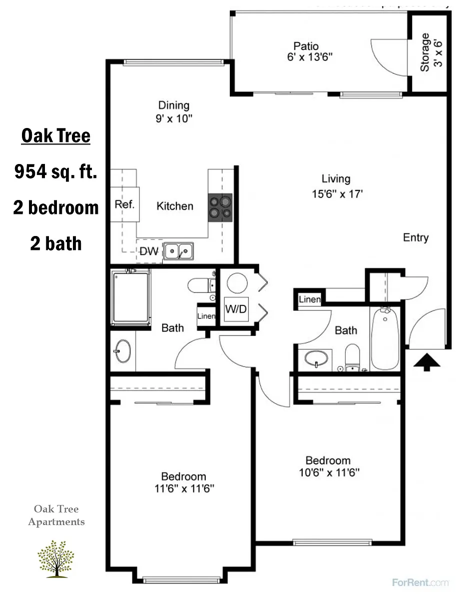 Floor plan OT 2x2