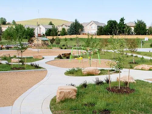 Walk to Wildflower Park, which is the newest park in Superio