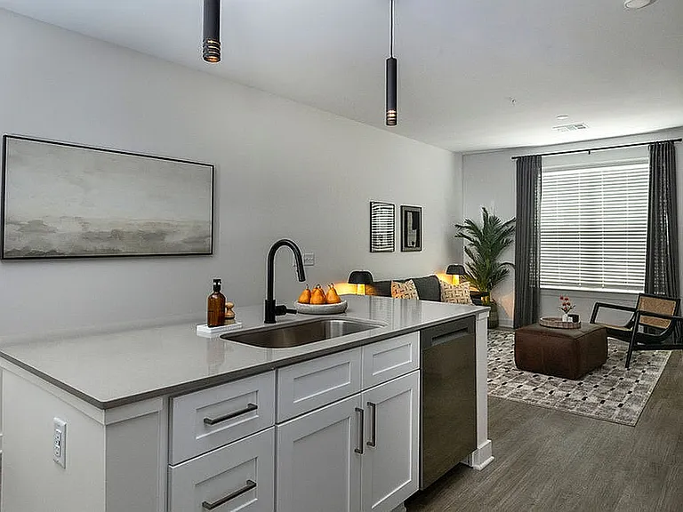 Open Kitchen with Storage Space