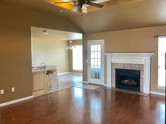 Living room and breakfast nook