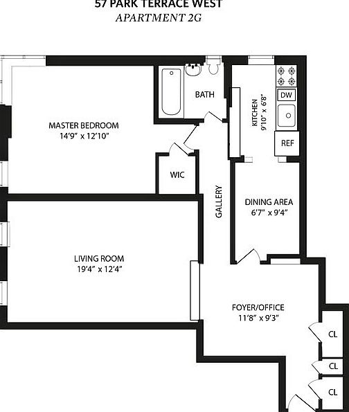 1st image of 57 Park Ter W APT 2G