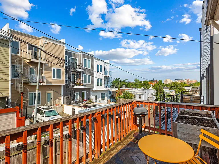 Rear patio