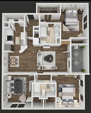 Floor plan Hampton