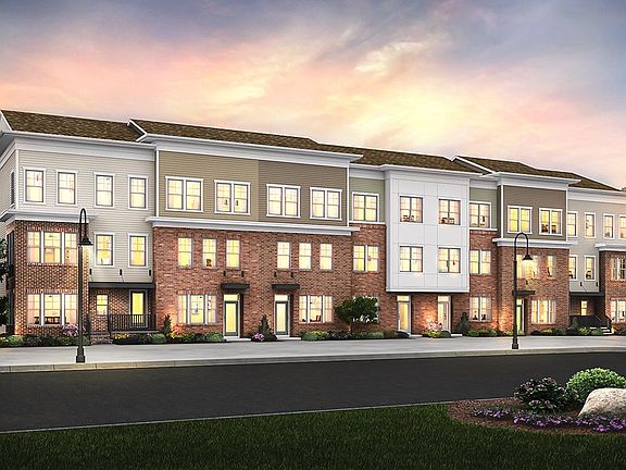 Luxury Mark II townhome design at Heights at Main Street