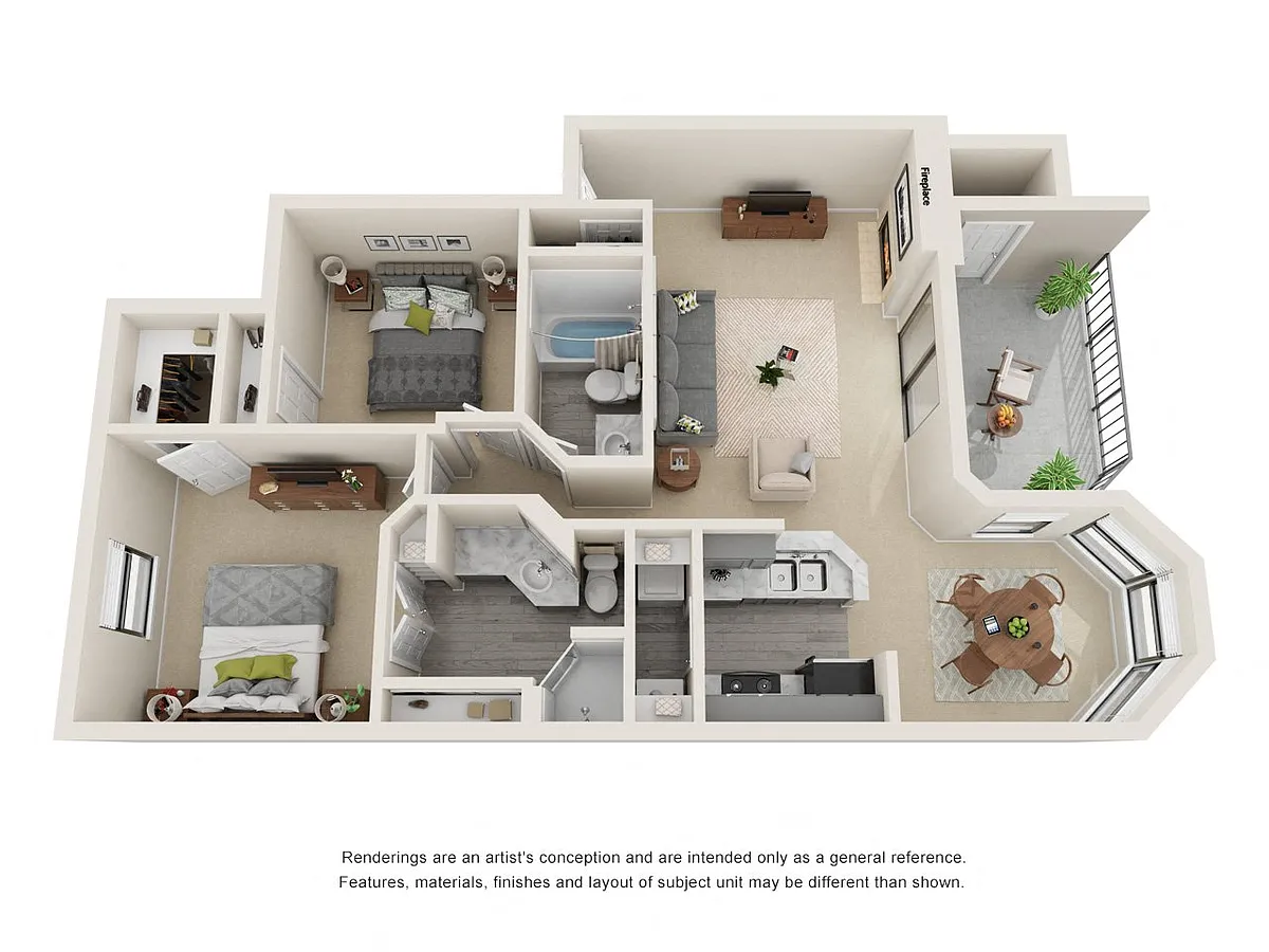Floor plan B2 - Classic