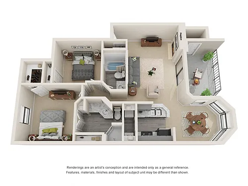 Floor plan B2 - Classic