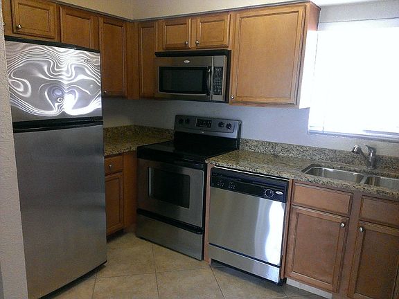 Stainless Steel Appliances and Granite Counters