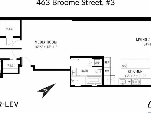 2nd image of 463 Broome St APT 3