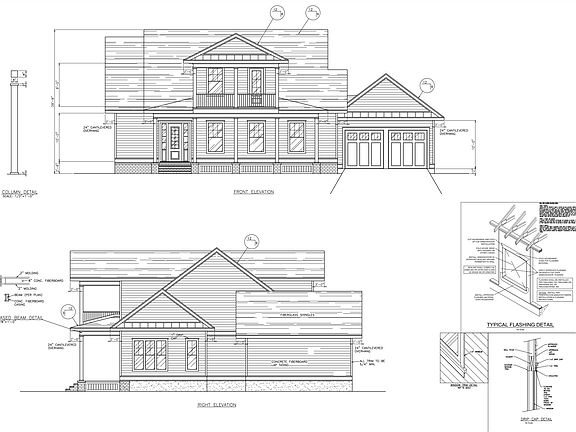Front and Right Elevation