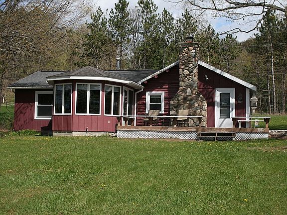 Lake view of the 2/1 cottage