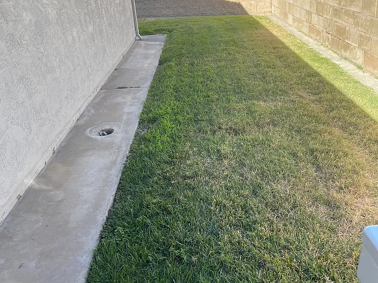 BACKYARD OFF KITCHEN/PATIO AREA