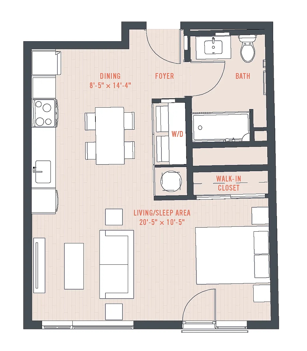 Floor plan S1G