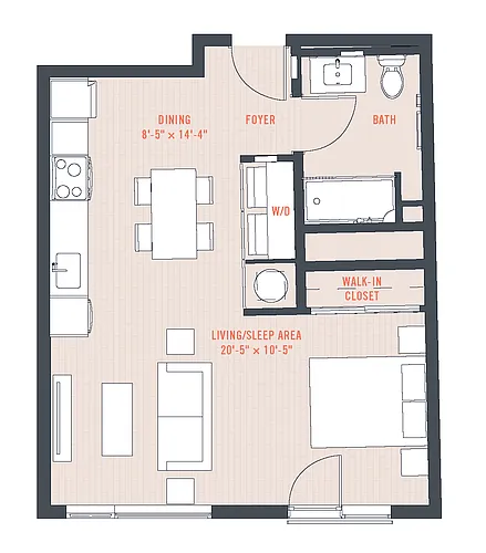 Floor plan S1G
